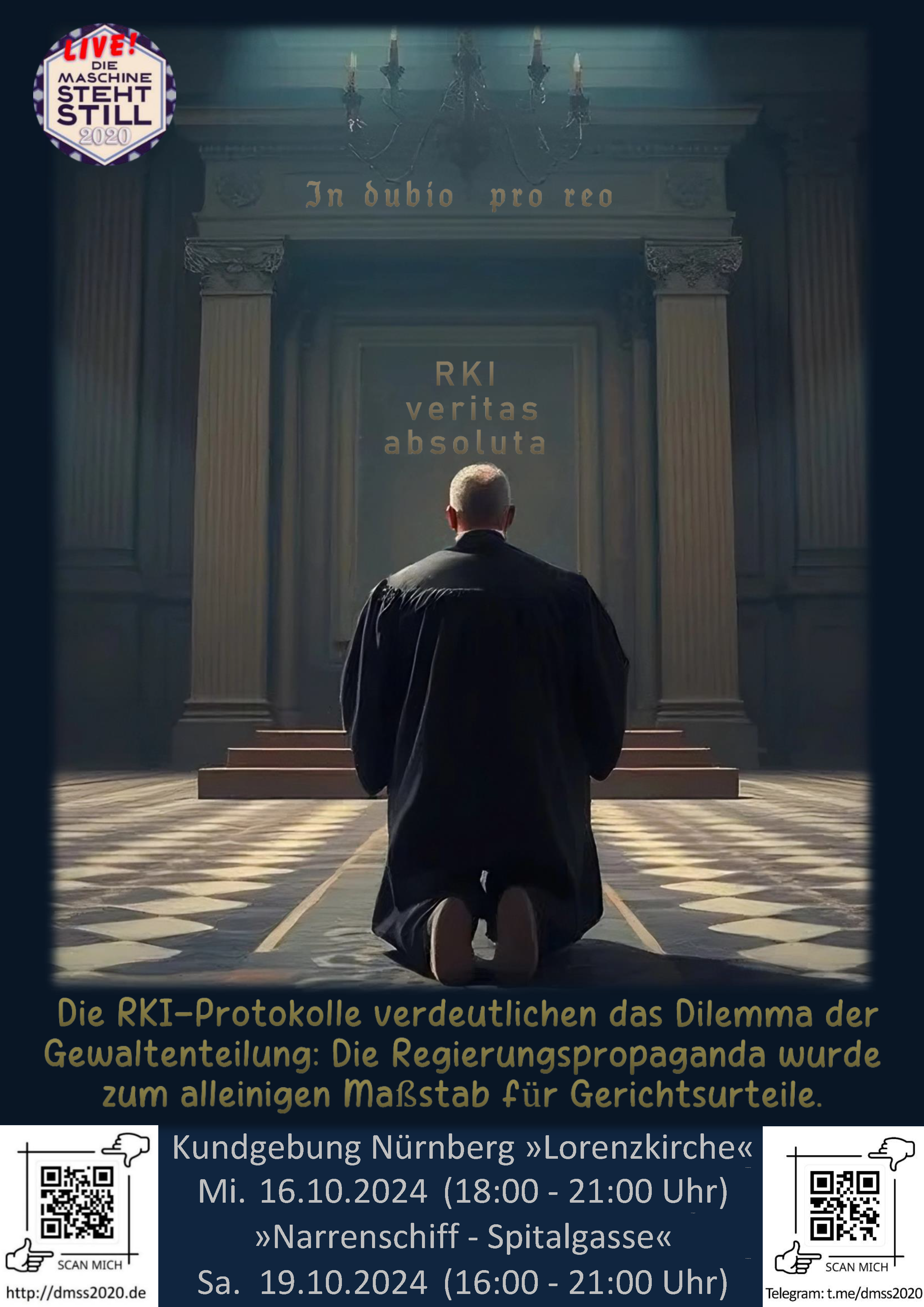 Die RKI-Protokolle verdeutlichen das Dilemma der Gewaltenteilung: Die Regierungspropaganda wurde zum alleinigen Maßstab für Gerichtsurteile.