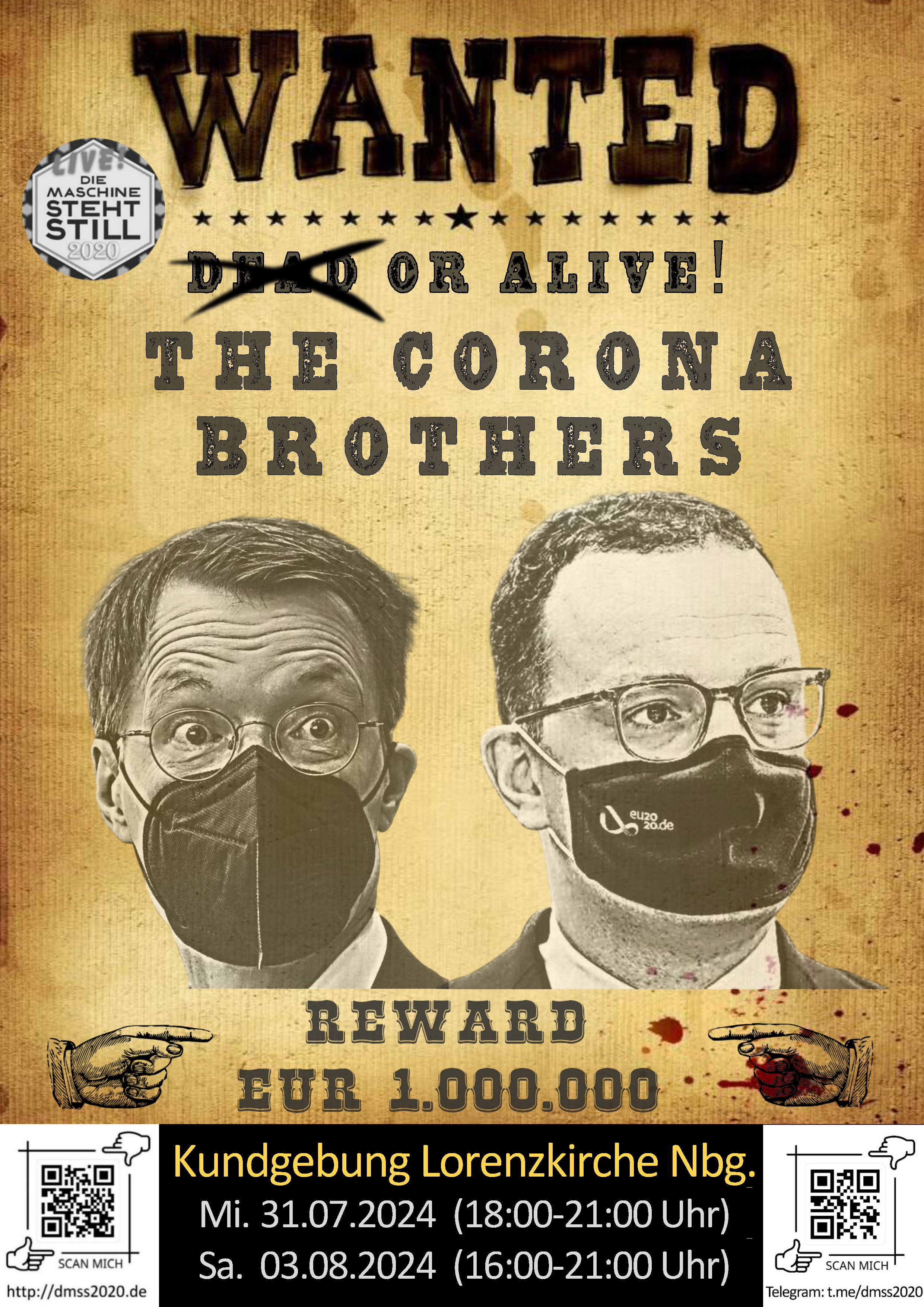 Wanted Corona-Brothers